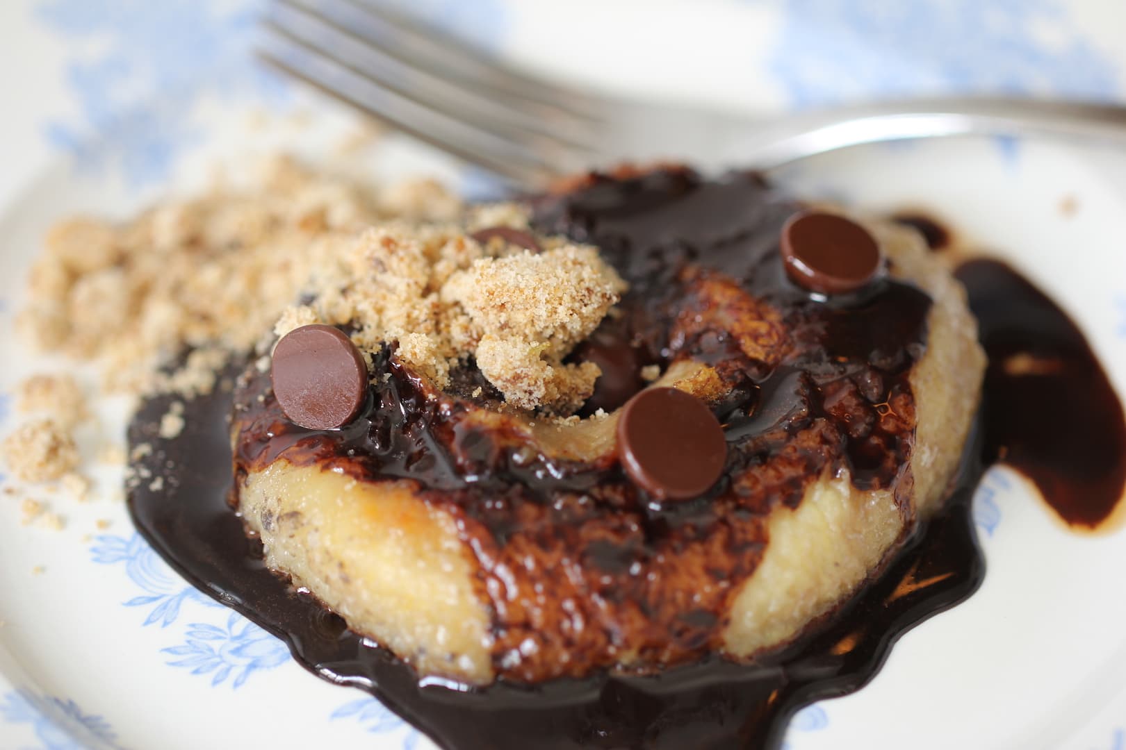 Banana Chocolate doughnut 2