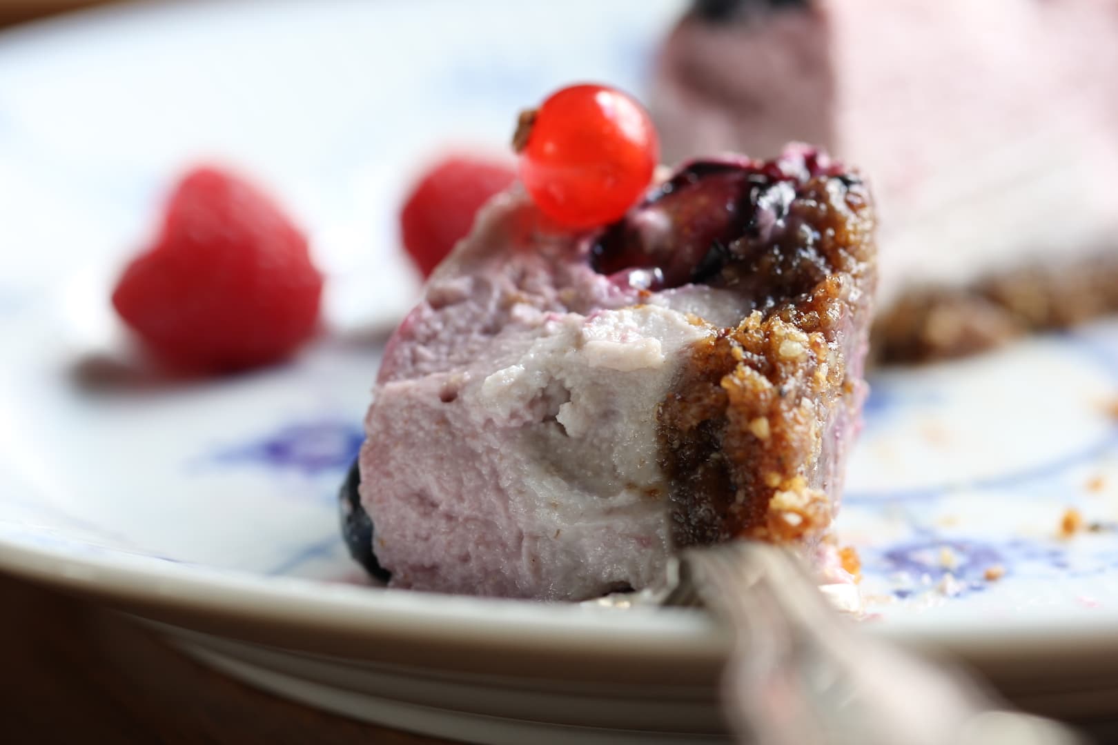 BlueRaspberry Cashew Cheese cake 20