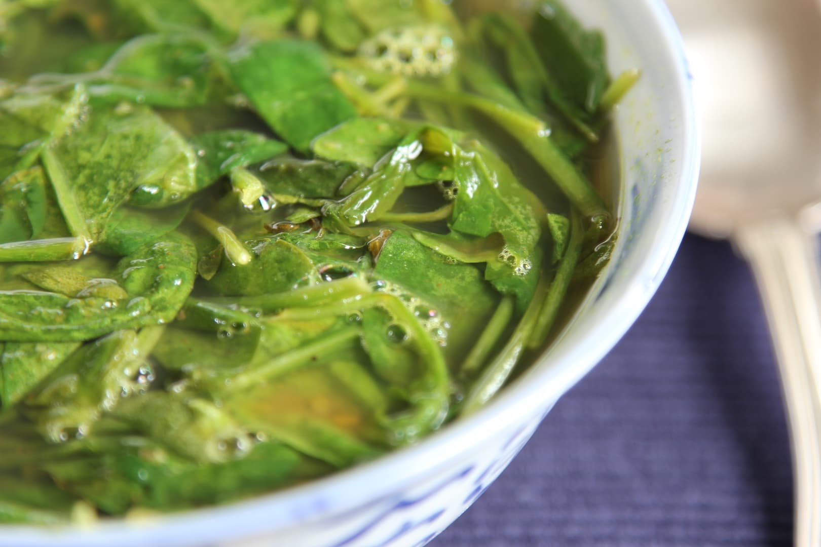 Tamrind Spinach soup 17