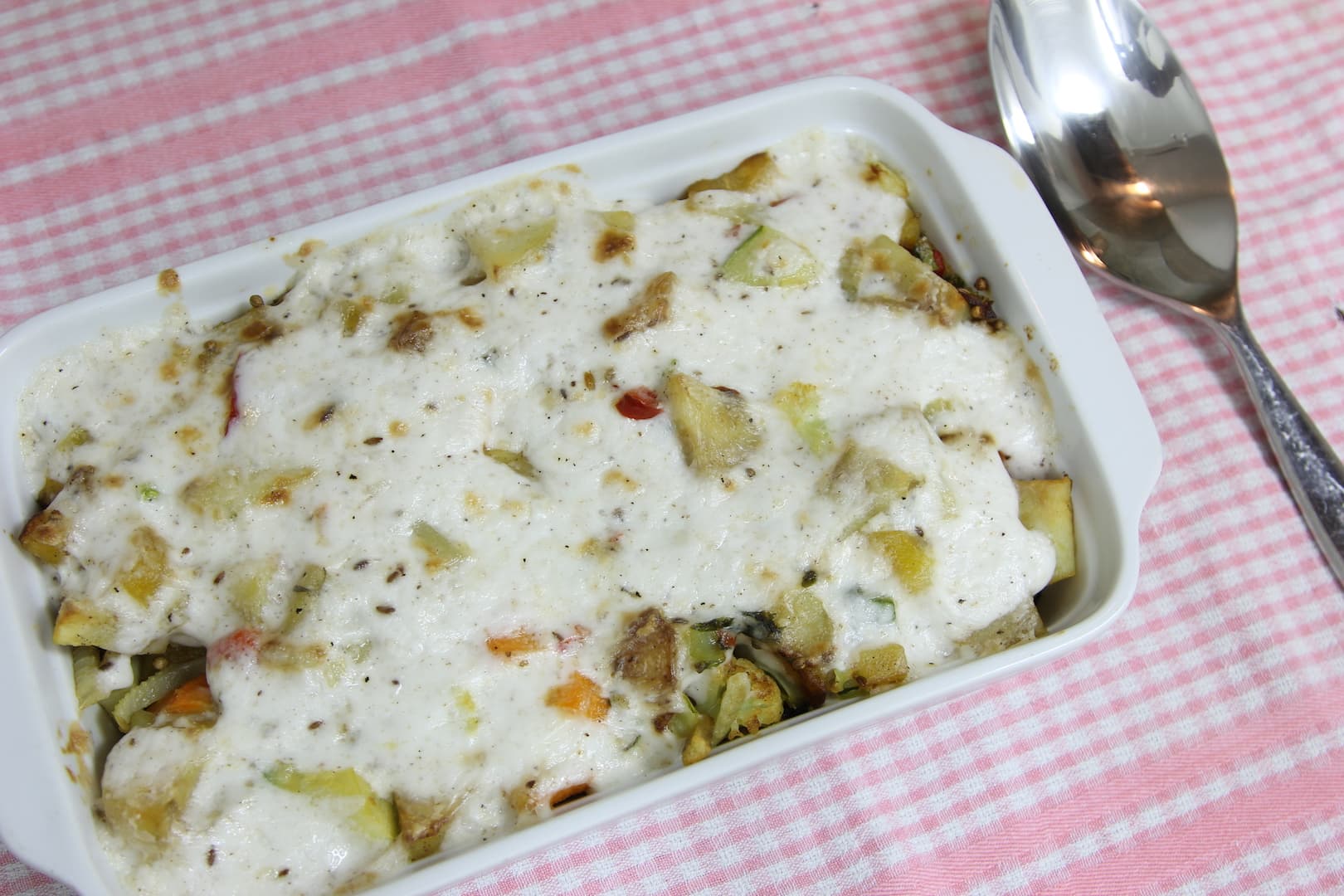 Vegetable gratin 17
