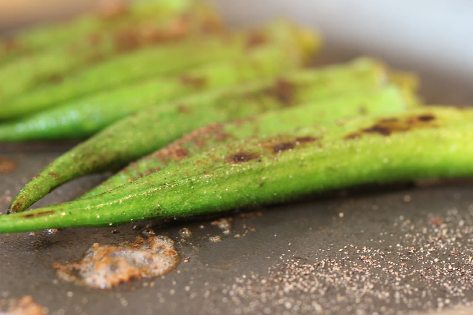 cinnamon lady okra 7