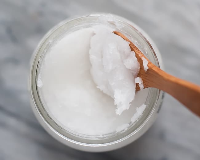 solid coconut oil
