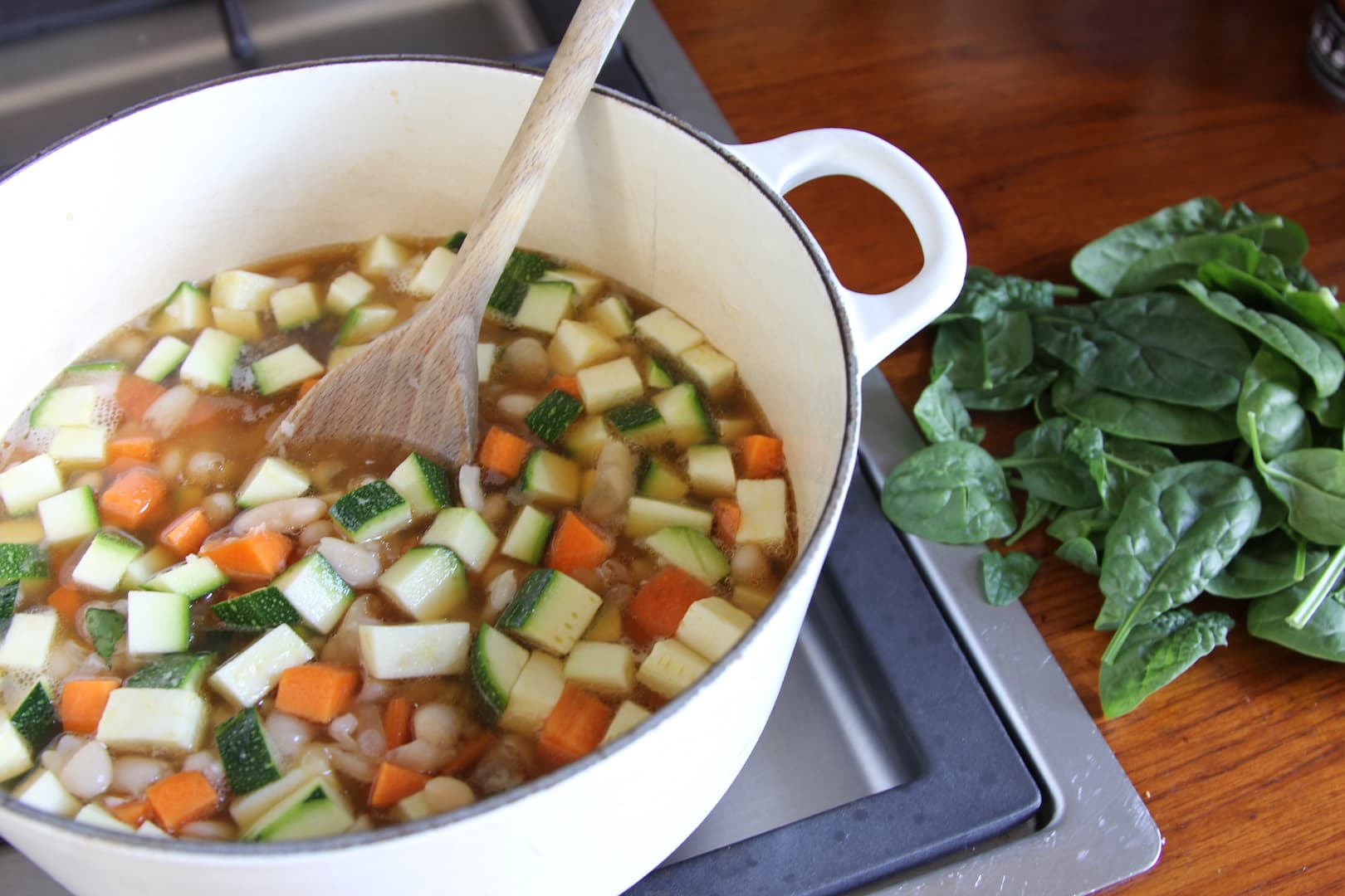 Mixed vegetable soup 2