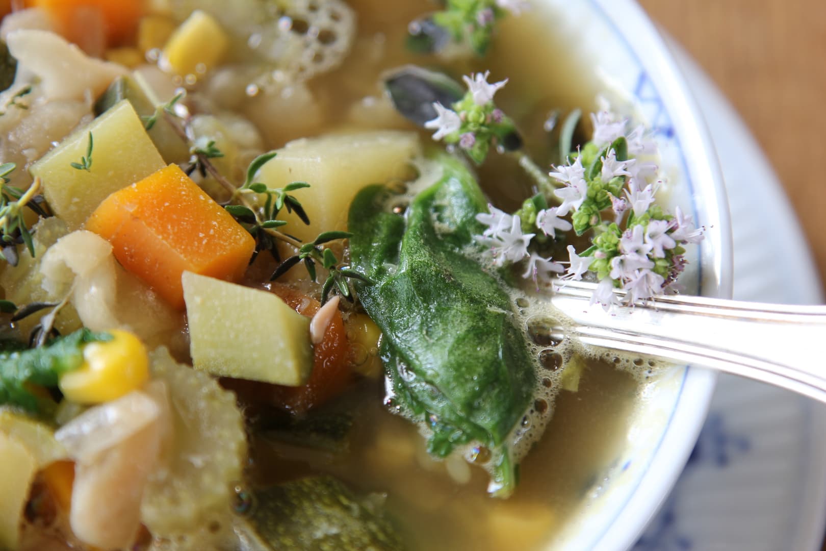 Mixed vegetable soup 26