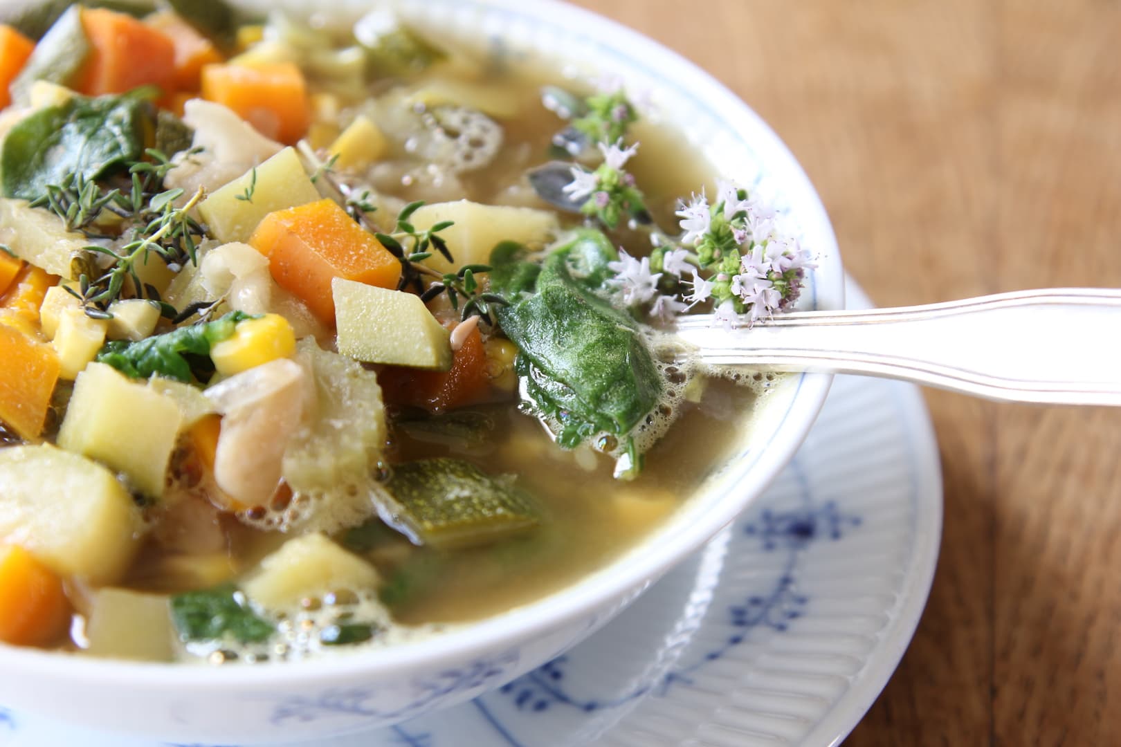 Mixed vegetable soup 29